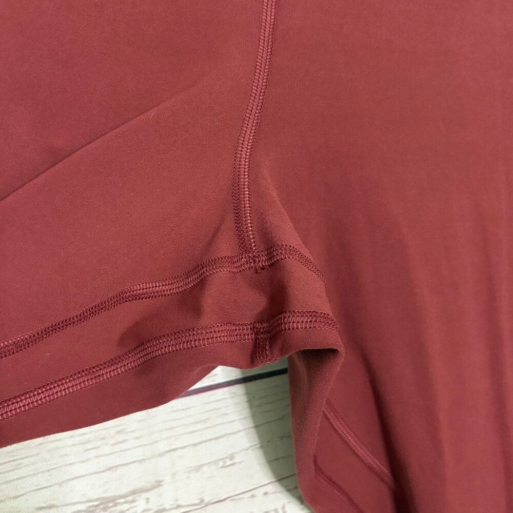 NWOT Lululemon Align High-Rise Pant Pockets 25" Gym Yoga Burgundy Women's US20 - Picture 3 of 7